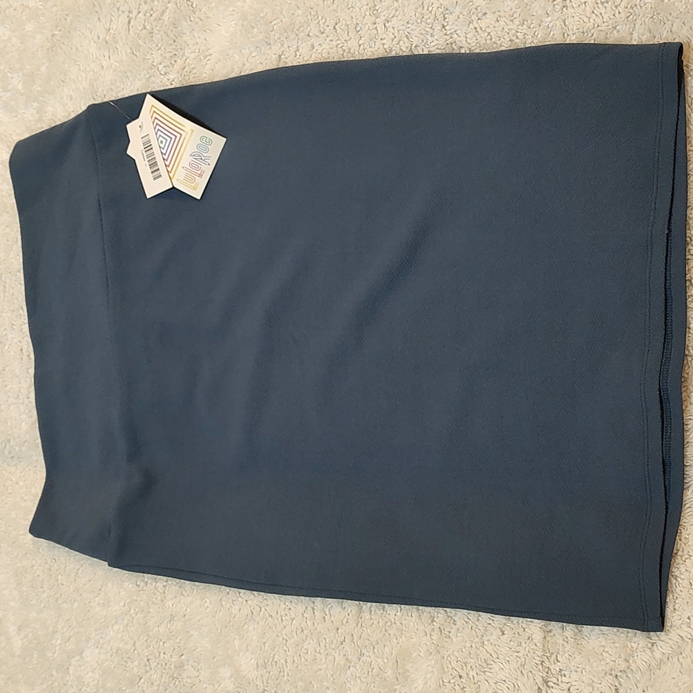 Women's L Pencil Skirt LuLaRoe Cassie Grey Gray